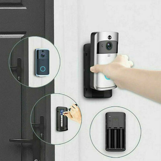 Klavexo, Timbre de Video Inteligente Wi-Fi con Intercomunicador Bidireccional, Detección de Movimiento y Control Remoto por App
