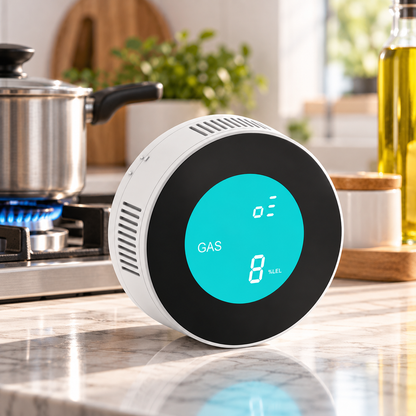 Detector de Fugas de Gas WiFi con Alertas Móviles Remotas