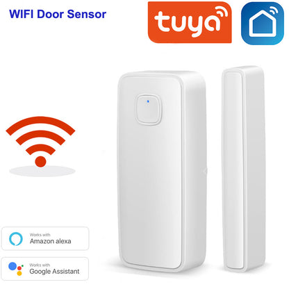 Alarma Magnética WiFi Tuya Smart para Puertas y Ventanas con Altavoz Integrado