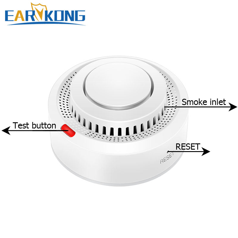 Detector de Humo Inteligente y Alarma de Incendio Tuya WiFi